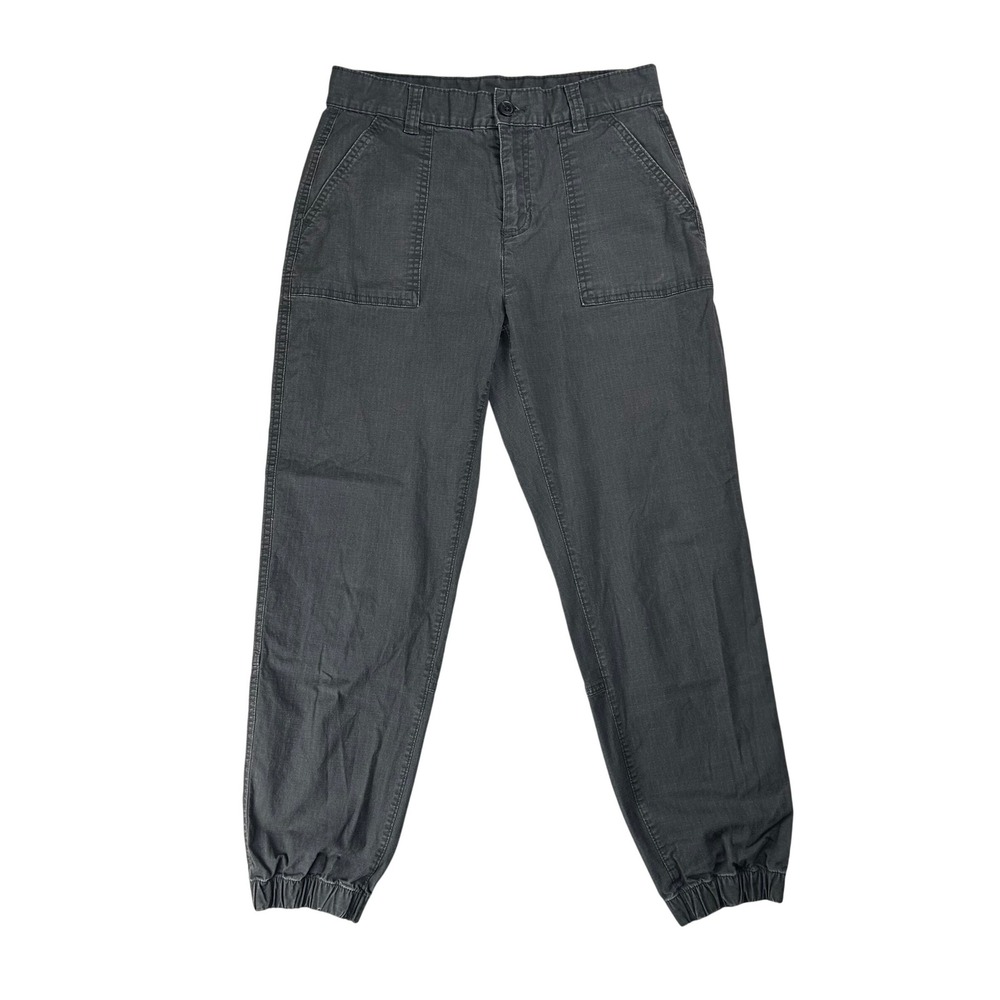 Eddie Bauer Womens 2 Ripstop Jogger Pants Gray‎ Utility Specially Dyed 21207090